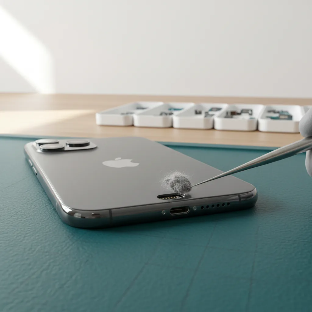 Connecteur de charge (Lightning / USB-C)